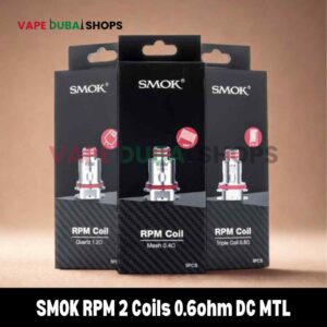 SMOK RPM 2 Coils 0.6ohm DC MTL & 0.16 Meshed Replacement Coils in Dubai, UAE – 5 PCS Per Pack