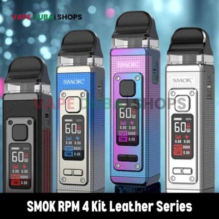 SMOK RPM 4 Kit Leather Series 60W Pod System 1650mAh Vape Kit Pod Kit Starter Kit in Dubai, UAE