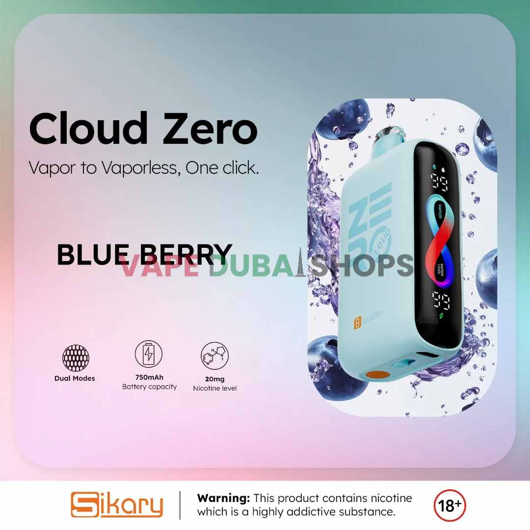Sikary Cloud Zero 20000 Puffs Disposable 20mg in Dubai