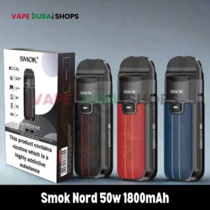 Smok Nord 50w 1800mAh (Leather Series) Pod System In Dubai, UAE