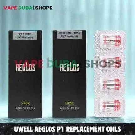 UWELL Aeglos P1 Replacement Coils (4 PCS) in Dubai, UAE (1)