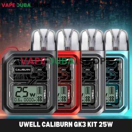 UWELL Caliburn GK3 Kit 25W Pod System 2.5ml Vape Kit 900mAh Starter Kit in Dubai, UAE (1)