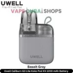 Uwell-Caliburn-G3-Lite-Koko-Pod-Kit-Basalt-Gray