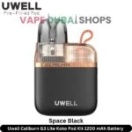 Uwell-Caliburn-G3-Lite-Koko-Pod-Kit-Space-Black