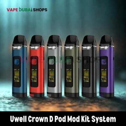 Uwell Crown D Pod Mod Kit System 1100mah 3ml In UAE Dubai