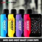 VAPES BARS Ghost Galaxy 25000 Puffs Disposable Vape 20MG Nicotine in Dubai – Buy Now