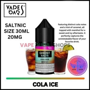 VAPES BARS Ghost Salt Nicotine 20mg of 30ml & 60ml in Dubai – Buy Now-Cola