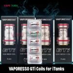 VAPORESSO GTi Coils for iTanks in Dubai, UAE