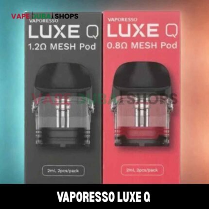 VAPORESSO LUXE Q Pods 2ml pack of 2pcs Replacement Pods in Dubai, UAE