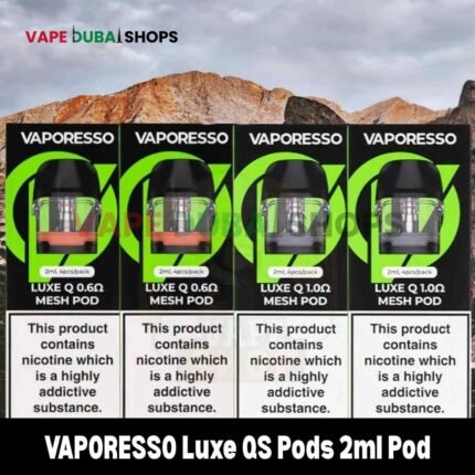 VAPORESSO Luxe QS Pods 2ml Replacement Pod Cartridge in Dubai, UAE