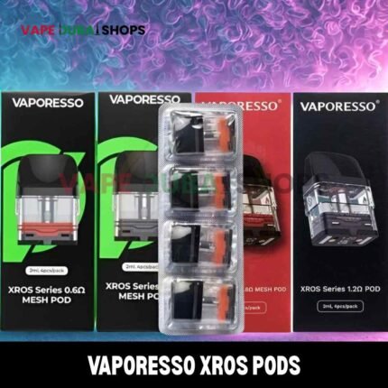 VAPORESSO XROS PODS PACK OF 4 PCS 2ml3ml Replacement Pod Cartridge in Dubai, UAE (1)