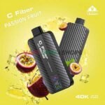 VEIIK C Fiber 40000 Puffs 20mg Disposable Vape in Dubai – Buy Now-passion-fruit