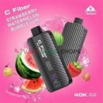 VEIIK C Fiber 40000 Puffs 20mg Disposable Vape in Dubai – Buy Now-strawberry-watermelon-bubblegum