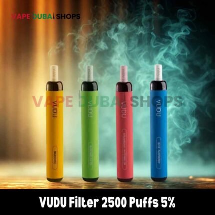 VUDU Filter 2500 Puffs 5% Disposable Buy in UAE Dubai Vape Shop