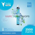 VUDU-Filter-Disposable-2500-Puffs-Cool-Mint