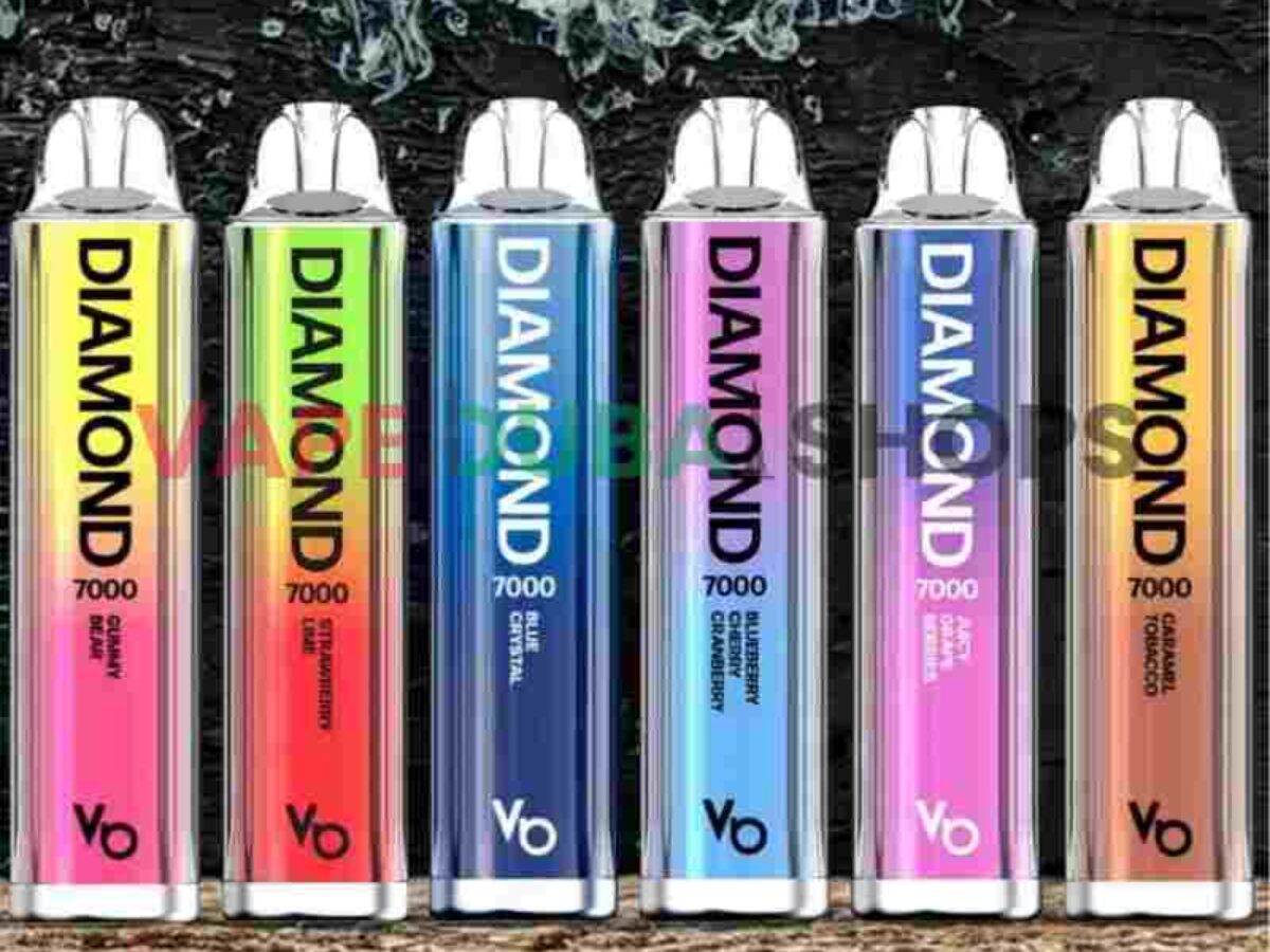 Vapes Bars Diamond 2% Nicotine 7000 Puffs Disposable Vape