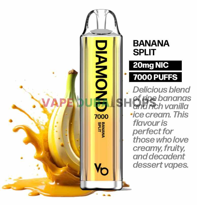 Vapes Bars Diamond 2% Nicotine 7000 Puffs Disposable Vape