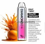 Vapes Bars Diamond 2% Nicotine 7000 Puffs Disposable Vape in Dubai – Buy Now Fruit-twist