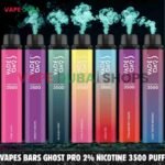 Vapes Bars Ghost Pro 2% Nicotine 3500 Puff Disposable Vape in Dubai – Buy Now