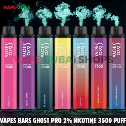 Vapes Bars Ghost Pro 2% Nicotine 3500 Puff Disposable Vape in Dubai – Buy Now