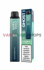 Vapes Bars Ghost Pro 2% Nicotine 3500 Puff Disposable Vape in Dubai – Buy Now-Blackcurrant-Ice