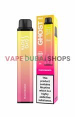 Vapes Bars Ghost Pro 2% Nicotine 3500 Puff Disposable Vape in Dubai – Buy Now-Peach-Mango