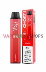 Vapes Bars Ghost Pro 2% Nicotine 3500 Puff Disposable Vape in Dubai – Buy Now-Red-Angel