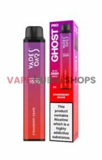 Vapes-Vapes Bars Ghost Pro 2% Nicotine 3500 Puff Disposable Vape in Dubai – Buy Now-Strawberry-Grape