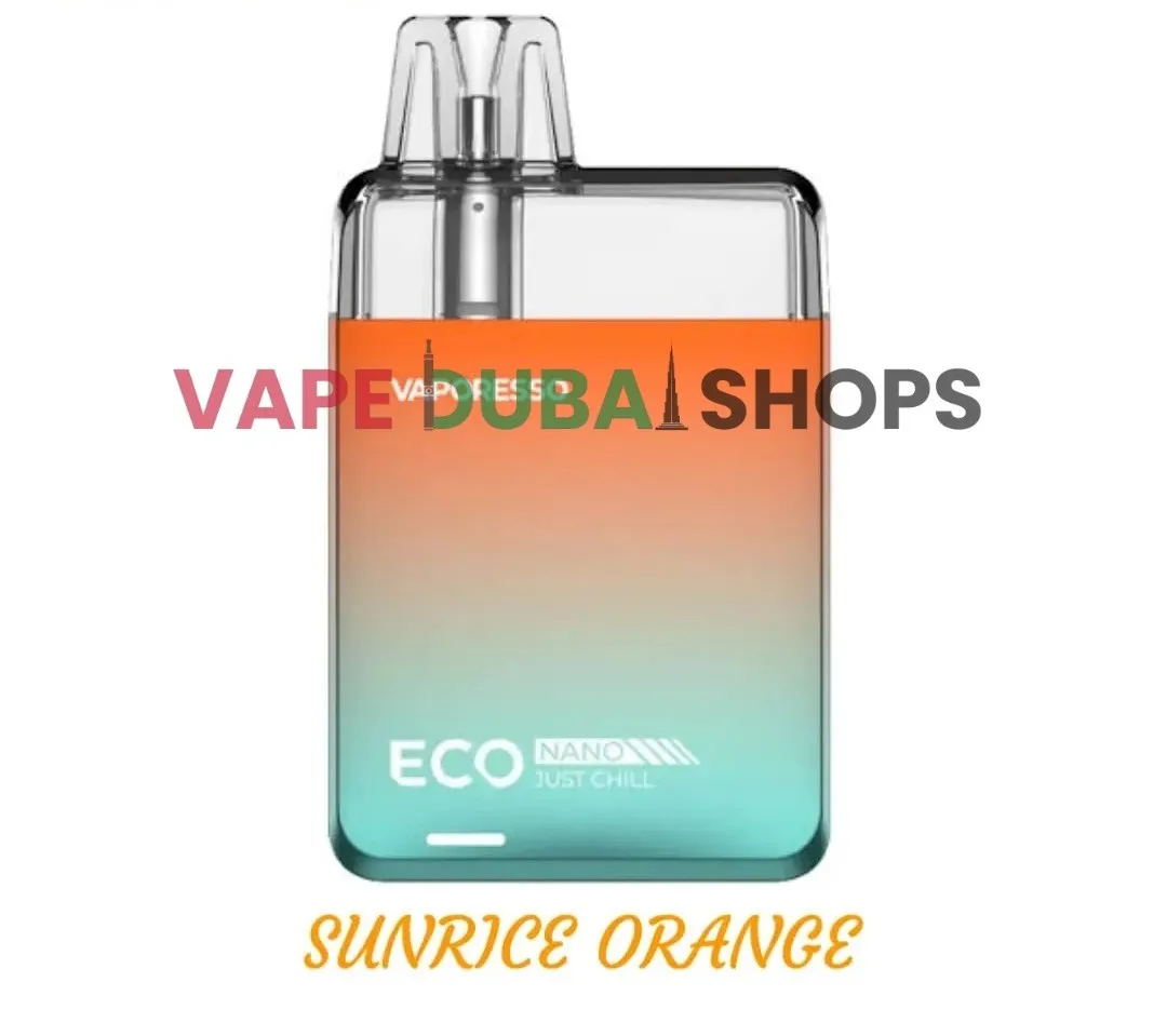 Vaporesso-ECO-Nano-Pod-System-Kit-Sunrice-Orange