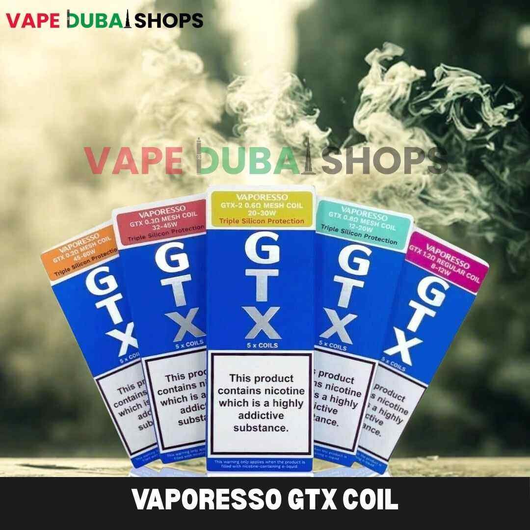 Vaporesso GTX Coil in dubai online shop (1) Vaporesso GTX Coil in dubai online shop (1)