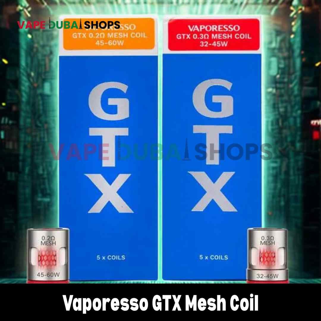 Vaporesso GTX Mesh Coil 5pcs In Dubai Vaporesso GTX Mesh Coil 5pcs In Dubai