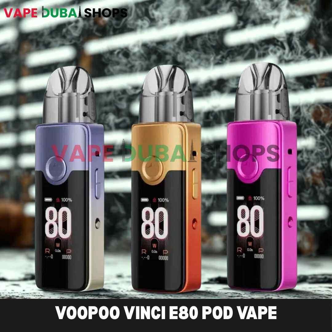 VooPoo Vinci E80 Pod Vape Kit in Dubai (1) VooPoo Vinci E80 Pod Vape Kit in Dubai (1)