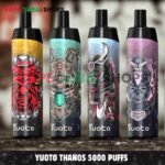 Yuoto Thanos 5000 Puffs Disposable Vape in dubai