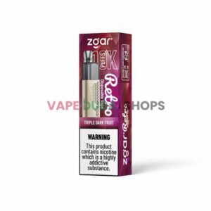 ZGAR Retro 10000 Puffs 5% (50mg) Nicotine Disposable Vape in Dubai – Buy Now-Triple-Dark-Fruit