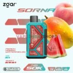 ZGAR Sorna Boost 50000 Puffs 18mg Nicotine Disposable Vape in Dubai – Buy Now-peach-mango-watermelon