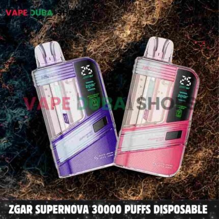 Zgar Supernova 30000 Puffs Disposable Vape 20mg in Dubai – Buy Now