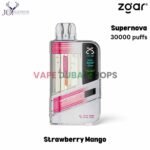 Zgar Supernova 30000 Puffs Disposable Vape 20mg in Dubai – Buy Now-Strawberry-Mango