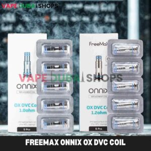 FREEMAX Onnix OX DVC Coil Pack – 5 Pieces Dual Vertical Coil Mesh Coils in Dubai, UAE (1)