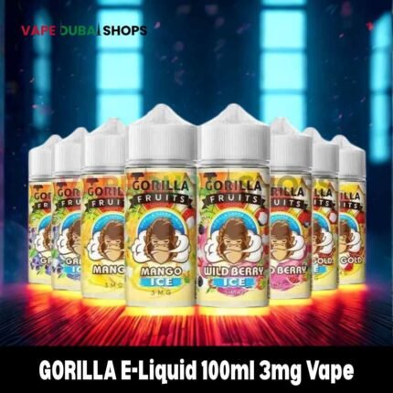 GORILLA E-Liquid 100ml 3mg Vape Juice in Dubai, UAE