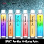 HAYATI Pro Max 4000 plus Puffs 20mg Disposable Vape in Dubai, UAE