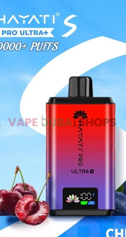 Hayati-Pro-Ultra-Plus-50000-Puffs-20MG-Nicotine-Cherry-Berry