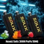 Hayati Solix 30000 Puffs 50MG Nicotine Disposable Vape