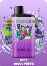 IGET-BAR-PRO-10000-Puffs-Disposable-Vape-Grape-Ice