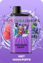 IGET-BAR-PRO-10000-Puffs-Disposable-Vape-Raspberry-Grape