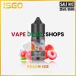 ISGO-30mg-50mg-Salt-Nicotine-30ml-in-UAE-Peach-Ice
