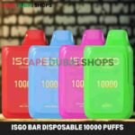 ISGO Bar Disposable 10000 Puffs 2% Rechargeable Vape in Dubai, UAE (1)