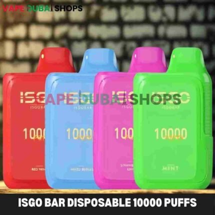 ISGO Bar Disposable 10000 Puffs 2% Rechargeable Vape in Dubai, UAE (1)