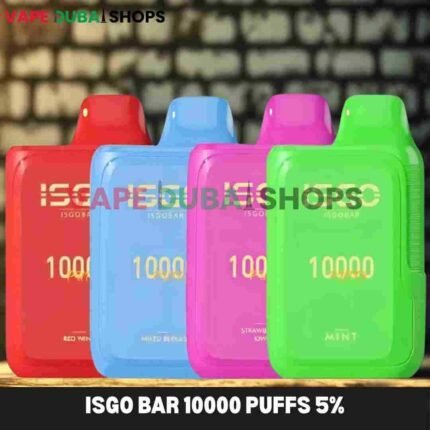 ISGO Bar Disposable 10000 Puffs 5% Rechargeable Vape in Dubai, UAE