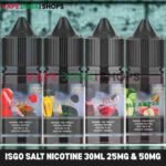 Isgo Salt nicotine 30ml 25MG & 50MG E-liquid In Dubai (1)