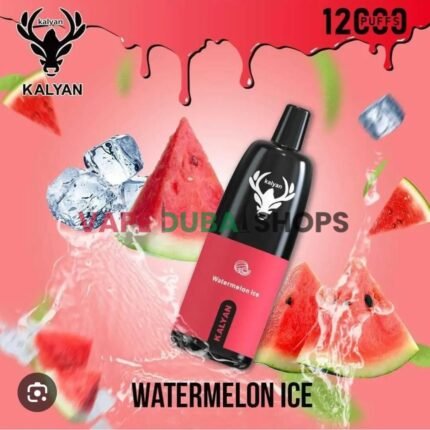 KALYAN-PRO-12000-Puffs-Price-in-Dubai-Watermelon-Ice